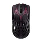 Pwnage　ゲーミングマウス Trinity CF Solid ［光学式 / 有線/無線(ワイヤレス) / 5ボタン / USB (Type-C＋Type-A)］　pw-trinity-cf-solid-sakura-samurai
