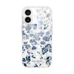 KATESPADE iPhone 16 Kate Spade Protective - Gems/ MagSafe/ Recycled Flowerbed Blue Flowerbed Blue KS054338