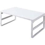 リヒトラブ 机上台（幅３９０ｍｍ　ハイタイプ） Ａ‐７３３１‐０　（白）