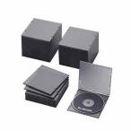 エレコム ＣＤ／ＤＶＤ／Ｂｌｕ−ｒａｙ対応収納スリムケース（１枚収納×５０セット） ＣＣＤ−ＪＰＣＳ５０ＣＢＫ　（クリアブラック）