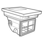 東芝　TOSHIBA　乾燥フィルター(W)　42044876