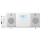 JVC・ビクター CDラジオ(ラジオ+CD) 「ワイドFM対応」 NXPB30W (ホワイト)
