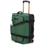 ショッピングボストンバッグ 大型 ジープ　ソフトキャリー ボストンキャリー 大型ダッフルバッグ 機内持込 Sサイズ CASCADE カスケード グリーン　J0274321013