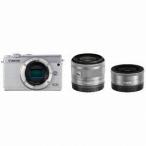 Canon ミラーレス一眼 EOS M100【ダブルレンズキット】 EOS M100(ホワイト)