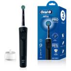 ブラウン　BRAUN　電動歯ブラシ Oral-B オーラルB すみずみクリーンPRO [ 回転式 ] ブラック　D1034133BK