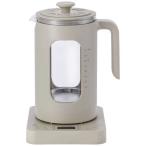 ショッピング電気ケトル BRUNO　ブルーノ　温度調節マルチケトル BRUNO crassy+ [1.0L]　BOE103-WGY ウォームグレー