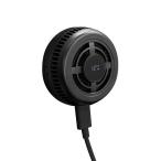  oz ma(Qi2 25W) стандартный засвидетельствование товар peru che охлаждающий c функцией беспроводной зарядное устройство +1m кабель есть [ накладка * подставка двоякое применение / Qi2 25W соответствует ] черный WLC-Q22PF25BK