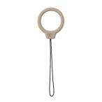 ショッピングiface HAMEE　iFace Reflection Silicone Ring リングストラップ iFace ベージュ　41-917947