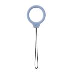 HAMEE　iFace Reflection Silicone Ring リングストラップ iFace ペールブルー 　IFACESCONRINGBL