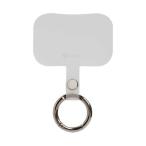 ショッピングストラップホルダー HAMEE　iFace Hang and ストラップホルダー iFace クリア/フロスト　IFACEHANGHLDCR