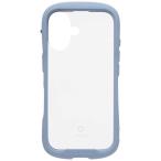 ショッピングreflection HAMEE　iPhone 16(6.1インチ) iFace Reflection Frost 強化ガラスクリアケース iFace ペールブルー　41-979969