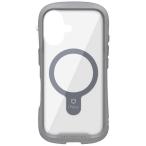 HAMEE　iPhone 16(6.1インチ) iFace Reflection MagSynq 強化ガラスクリアケース iFace グレー　41-980026
