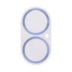 ショッピングiface HAMEE　［iPhone 16/16 Plus専用］iFace 強化ガラス カメラレンズプロテクター iFace メタルペールブルー　41-982907