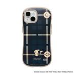 ショッピングiface HAMEE　iPhone 15専用 ポケットモンスター/ポケモン iFace First Classケース iFace チェック/ネイビー　41-984161