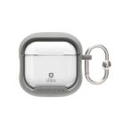 HAMEE　AirPods 4専用 iFace Reflection ポリカーボネートクリアケース グレー　41-989036