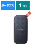 ショッピングポータブル サンディスク　ポータブルSSD 1TB ［ポータブル型］　SDSSDE30-1T00-J27