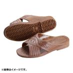 アスカ商事　紳士シャワーサンダル 前あき L チョコ ＜SSV3908＞　SSV3908