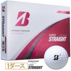ブリヂストン　ゴルフボール SUPER STRAIGHT スーパー ストレート ［12球(1ダース)］ ホワイト　T5WX