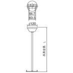 パナソニック　Panasonic　誘導灯用吊具 丸型 500mmタイプ　FP01550P