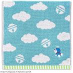 タオル美術館　MiRAi ドラえもん 雲 タオルハンカチ(約25×25cm) ブルー　