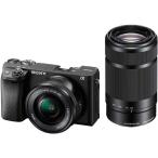 ショッピングsony ソニー　SONY　α6400 ミラーレス一眼カメラ ダブルズームレンズキット　α6400 ダブルズームレンズキット ILCE-6400Y ブラック