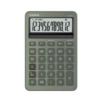  Casio CASIO дизайн калькулятор [12 колонка ] зеленый MS-M200-GN-N