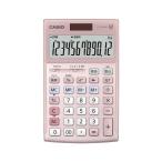 カシオ　CASIO　本格実務電卓(検算) ［12桁］ ピンク　JS-20WKD-