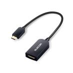  Elecom ELECOM 0.15m[USB-C мужской - женский HDMI 4K] изменение адаптер черный MPA-CHDMIABK