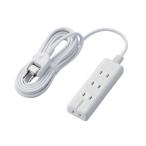  Elecom ELECOM магнит ответвление 4 выход внутри 3 булавка 1 3m белый T-KM01-2430WH