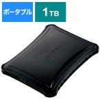 ショッピングポータブル エレコム　ELECOM　外付ケSSD/ポータブル/USB3.2(Gen1)対応/ZEROSHOCK/1TB　ESD-ZSA1000GBK