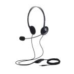  Elecom ELECOM headset [φ3.5mm4 высшее Mini штекер / обе уголок / головная повязка модель ] черный HS-HP14STBK