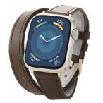 エレコム　ELECOM　アップルウォッチ バンド Apple Watch SE ココアブラウン　AW-41BDLWJBR