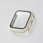 エレコム　ELECOM　アップルウォッチ カバー ［40mm］ フルカバー ケース ゴールドライン ＆me ホワイト　AW-23EFCGJWH