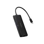 エレコム　ELECOM　Type-Cドッキングステーション USB PD対応 USB-A×2 USB-C×1 HDMI(4K60Hz) SD＋microSD LAN　DST-070BPBK