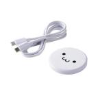  Elecom ELECOM беспроводной зарядное устройство Qi засвидетельствование 12W/ 10W/ 7.5W/ 5W настольный зарядное устройство кабель приложен 1m класть только зарядка тонкий compact .. Chan W-QA28WF