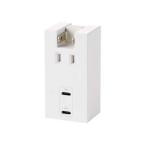 　電源タップ USB タップ 直挿し コ�