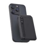  Elecom ELECOM MagSafe карта бумажник подставка iPhone для магнитный предотвращение сиденье есть 2 шт. входит + мелочь карман кошелек замена коврик материалы MAGKEEP черный AMS-MAGCWSBK