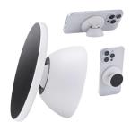  Elecom ELECOM MagSafe соответствует смартфон подставка смартфон рукоятка двусторонний магнит metal plate приложен белый P-DSMMWWH