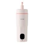エレコム　ELECOM　電気ケトル ポータブル 小型 400ml 白湯モード搭載 6段階温度調節 保温・タイマー機能 PSE適合 日本国内専用 ピンクホワイト　HCLKE01WH