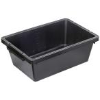 トラスコ中山　トラ舟60Lブラック(角型・再生原料使用)　PSB60BK