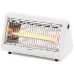 ショッピングストーブ ヤマゼン　足元電気ストーブ 400W 転倒オフ機能　DS-F045-W