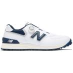 ニューバランス　ゴルフシューズ スパイクレス 574 v3 SL BOA ホワイト×ネイビー [メンズ /26.5cm] UGBS574　
