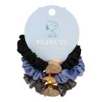 . прекрасный . Snoopy заколка-резинка комплект blue SN00983