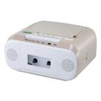 東芝　TOSHIBA　CDラジカセ ベージュ   ワイドFM対応　TY-CDM1-C