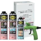 ABC　ABC簡易型発泡ウレタンフォーム1液ガンタイプインサルパックGSメタルプロジャンボ(ピンク)スターターキットフォーム色:ピンク 　MPJPSK