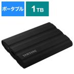 ショッピングssd SAMSUNG　Portable SSD T7 Shield ［ポータブル型］ ブラック　MU-PE1T0S-IT