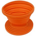 キャプテンスタッグ　コーヒードリッパー (外径110×高さ80mm) オレンジ　UW-3509