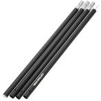  Captain Stag aluminium joint paul (pole) φ28mmx280cm(4шт.@ комбинезон ) черный UA-4511 UA4511