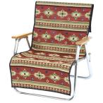 キャプテンスタッグ　ネイティブラグ チェア用カバー(520×1280mm/レッド)　UP-2670