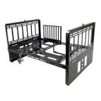 ショッピングmini 長尾製作所　3wayオープンフレーム PCケース スタック式 [ mini-ITX / mini-DTX / micro-ATX / ATX / E-ATX ] ブラック　N-FRAME-STACK